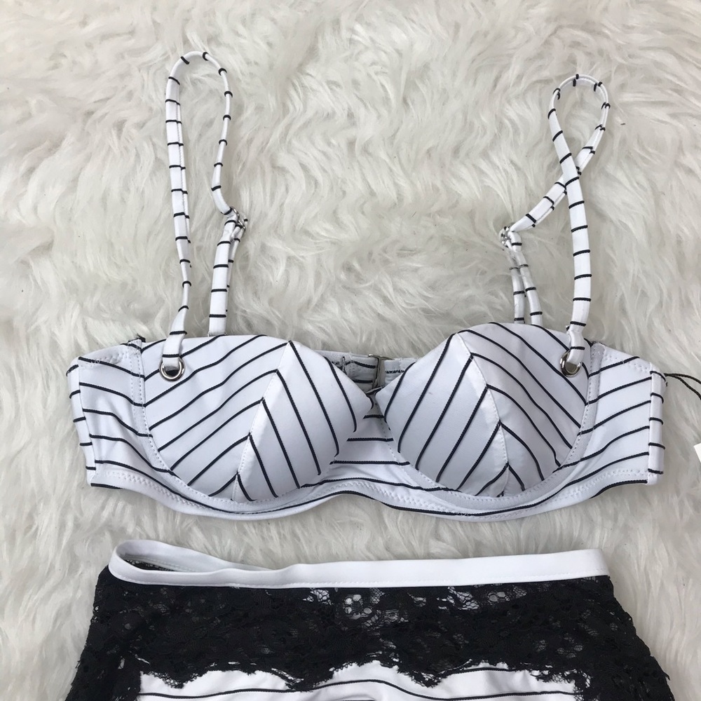 Fleur Du Mal bikini top swimsuit - Picture 3 of 6